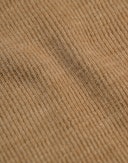 Women’s merino wool/silk long sleeve top Walnut