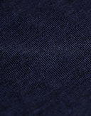 Pointelle t-shirt i merinoull/silke för dam Mörk marinblå