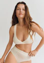 Bralette med bryterrygg og blonder