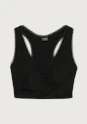 Bralette med bryterrygg og blonder