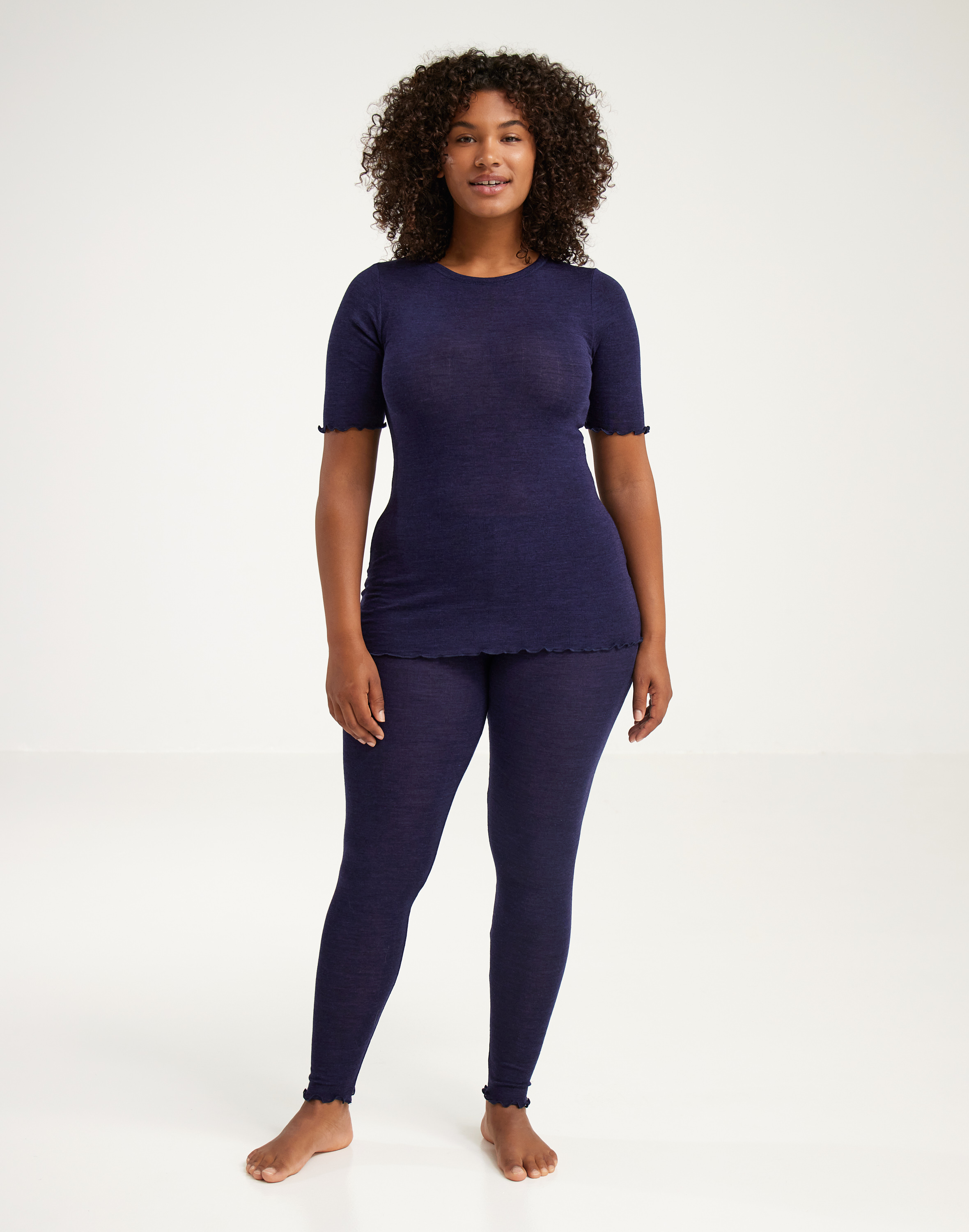 Leggings med bred linning og babylock 7