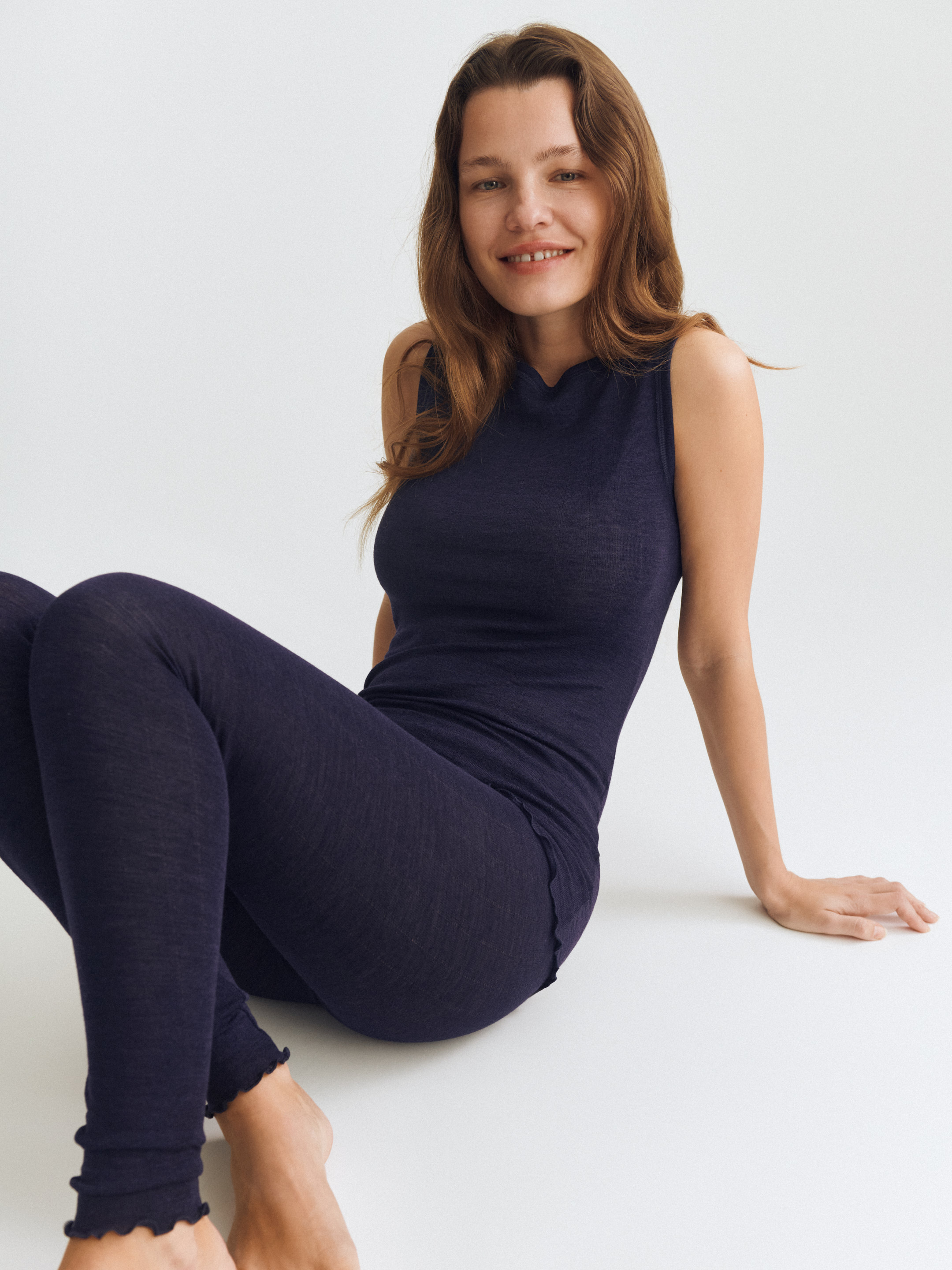 Leggings med bred linning og babylock 2