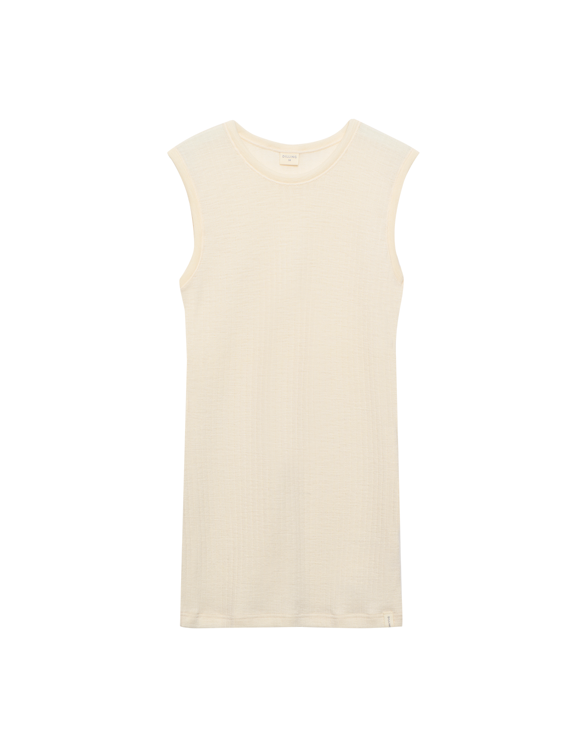 Tanktopp i merinoull til dame