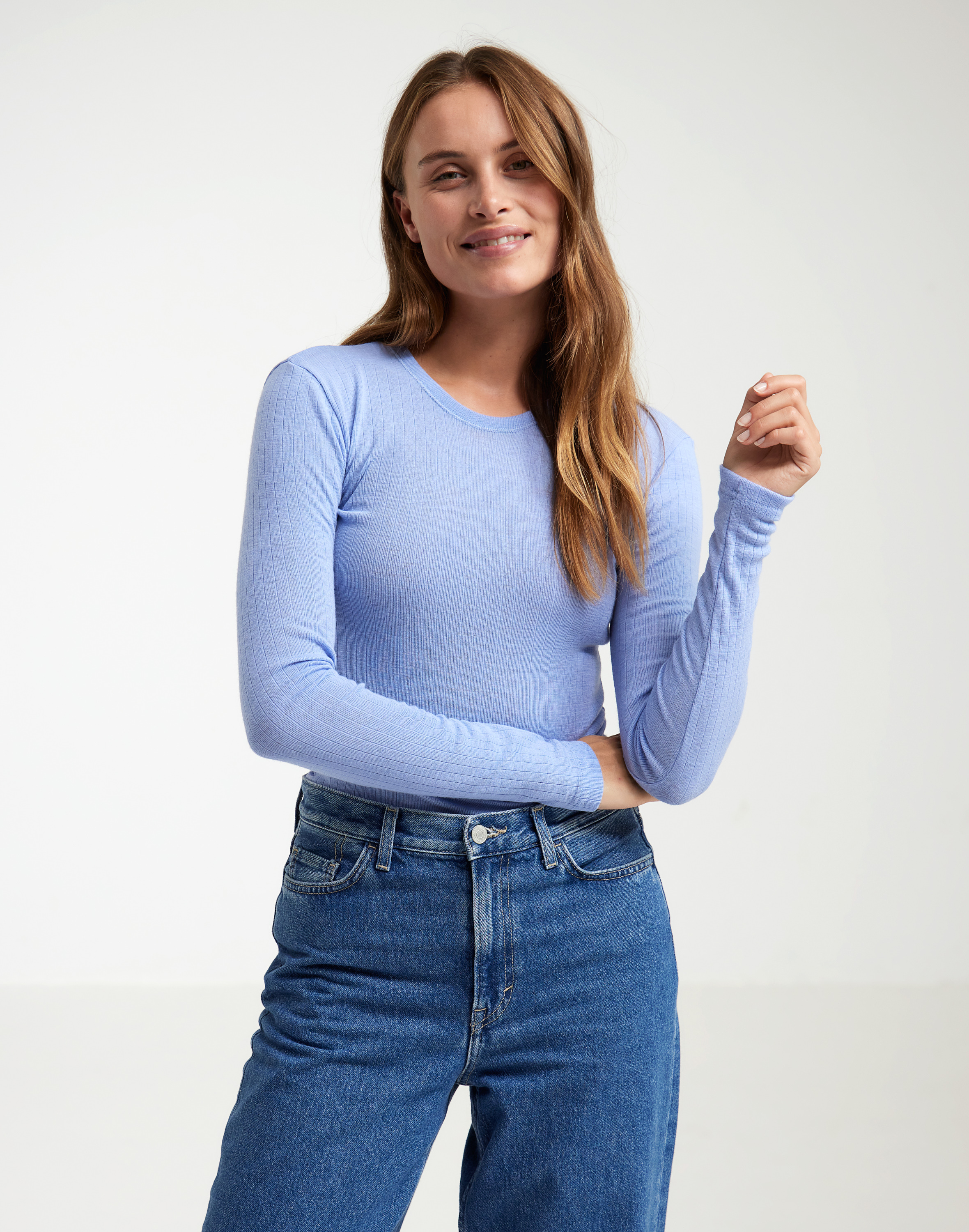 Women's merino wool long sleeve top - $69.99 - Dilling