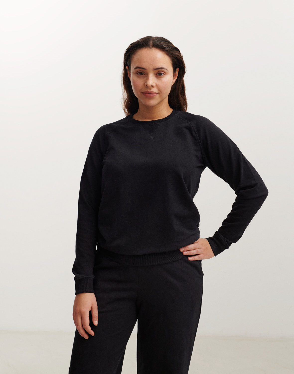 Sweatshirt zwart dames sale