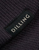 Beanie i merinoull Aubergine