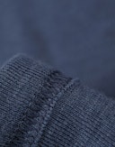 T-shirt van merinowol voor heren Stormblauw