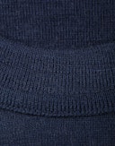 Shirt van merinowol voor heren Marineblauw