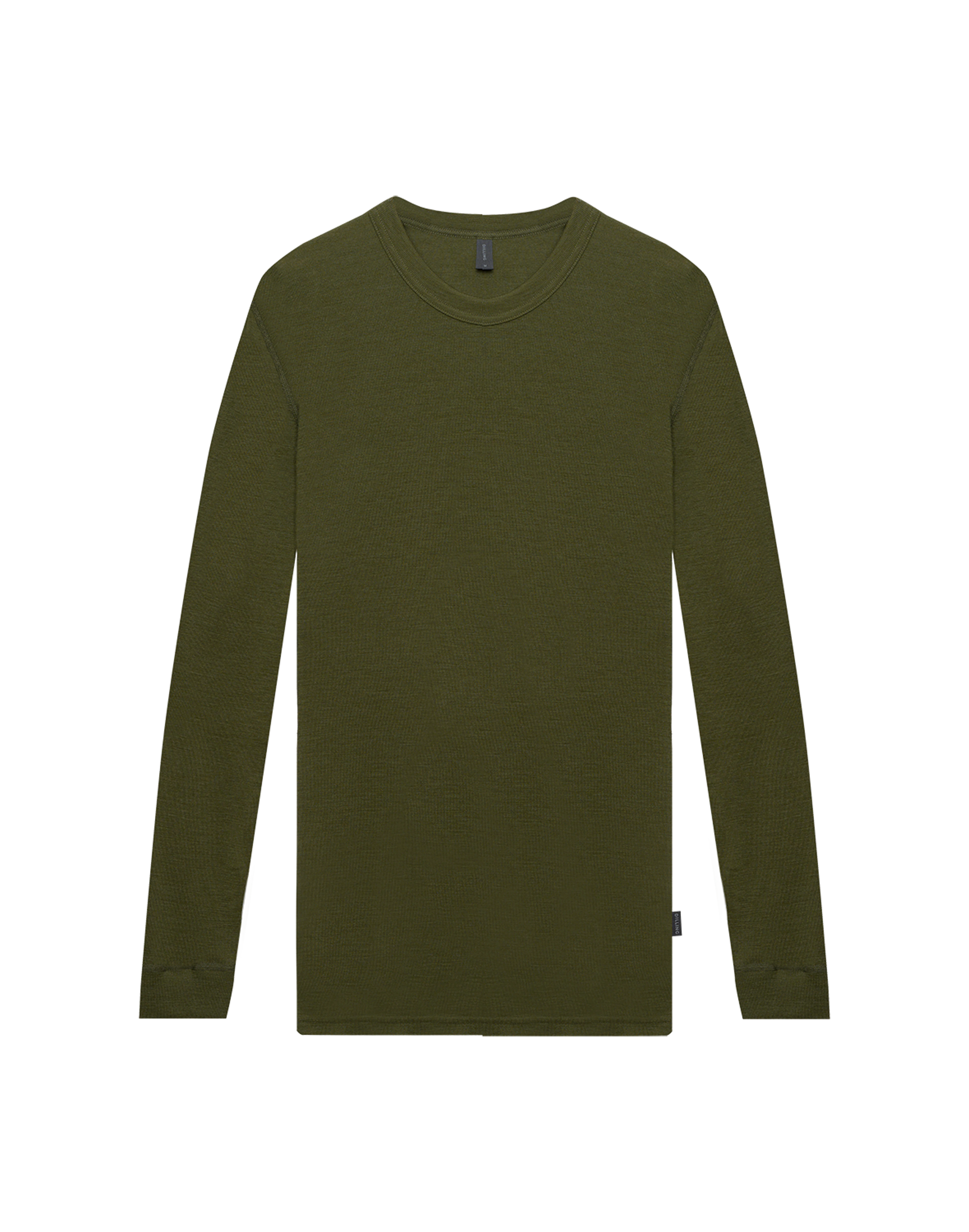 Dilling T-shirt van merinowol, zwart, 40