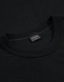 Men's merino wool long sleeve top Black