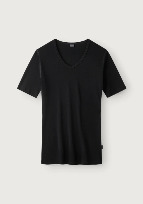 T-shirt with V-neck