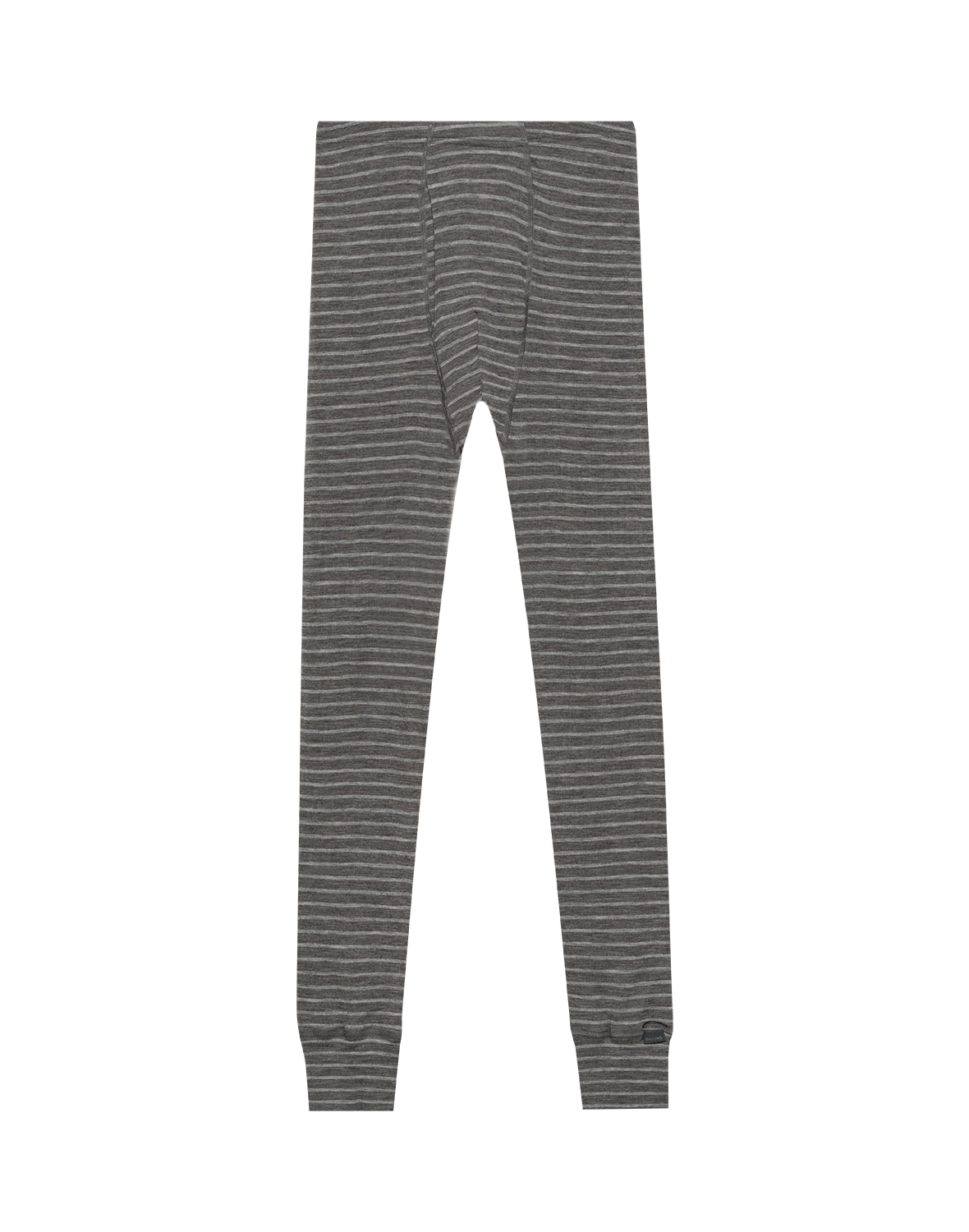 DILLING Lange onderbroek voor heren - van 100% BIO-merinowol Grijs Gestreept M DILLING Lange onderbroek voor heren - van 100% BIO-merinowol Grijs Gestreept M