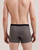 Men's merino wool boxer shorts Grey striped
