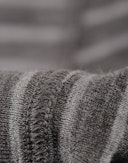 Men's merino wool boxer shorts Grey striped