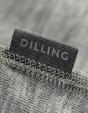 Plus size genser i merinoull til herrer Gråmelert