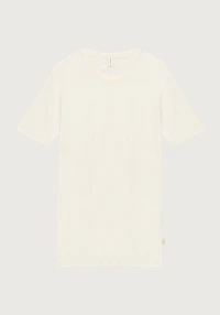 Plus size T-skjorte i merinoull til herre
