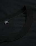 Plus size shirt van merinowol voor heren Zwart