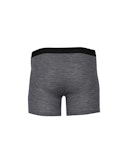 Merino Boxershorts in Rippstrick Dunkelgrau meliert