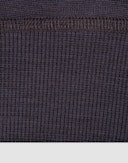 Women's merino wool terry sweatshirt Aubergine