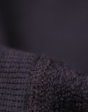 Women's merino wool terry sweatshirt Aubergine