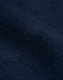 Sweatshirt i merinoullfrotté til herre Marineblå