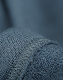 Vest met capuchon van merinowol terry voor heren Zandhaver blauw