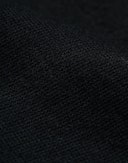Men's merino wool terry hoodie Black