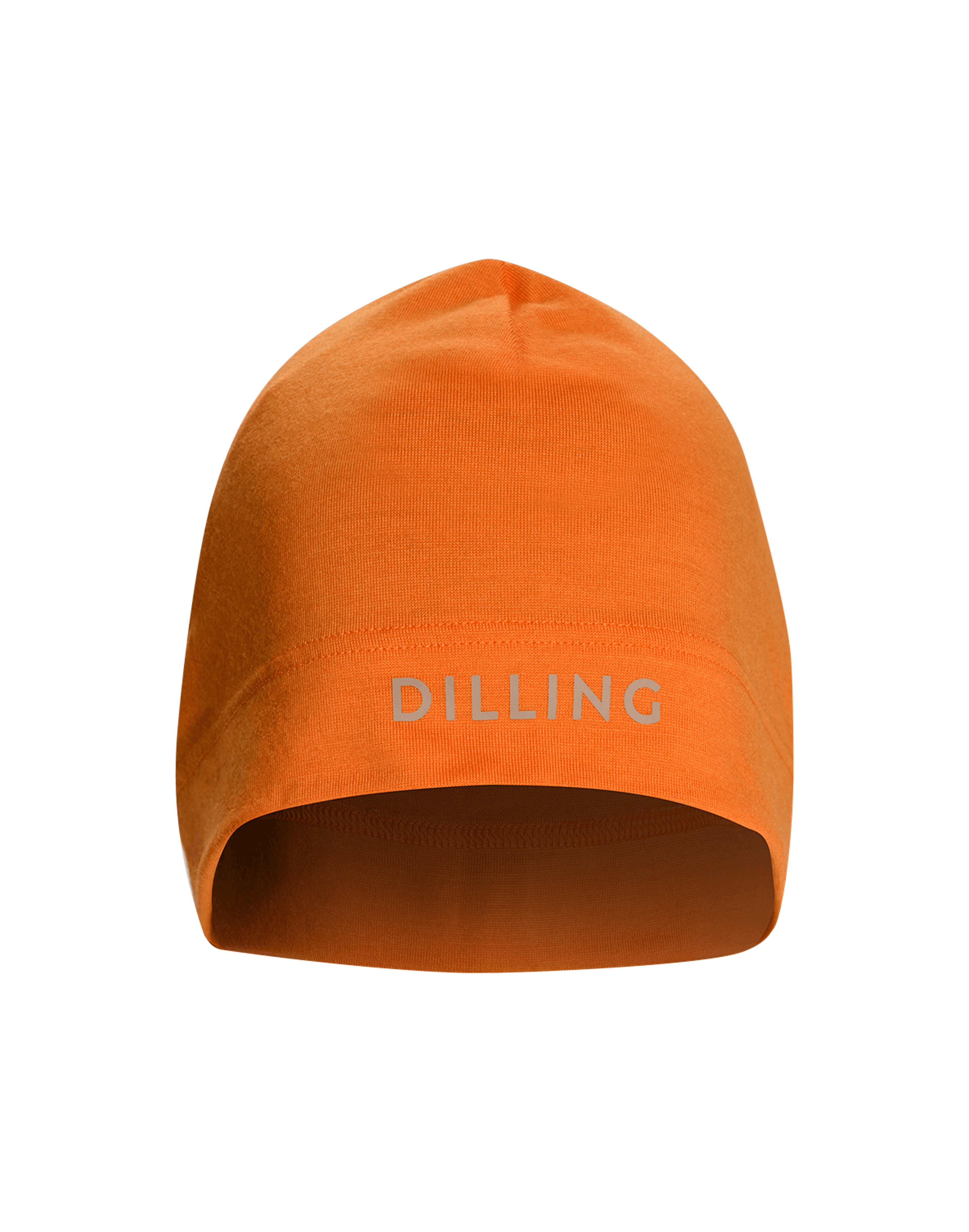 Sportslue i merinoull til dame Orange