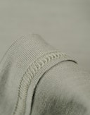 Women's merino wool long sleeve top Frosty green