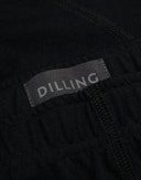 3/4 leggings i merinould til kvinder Sort