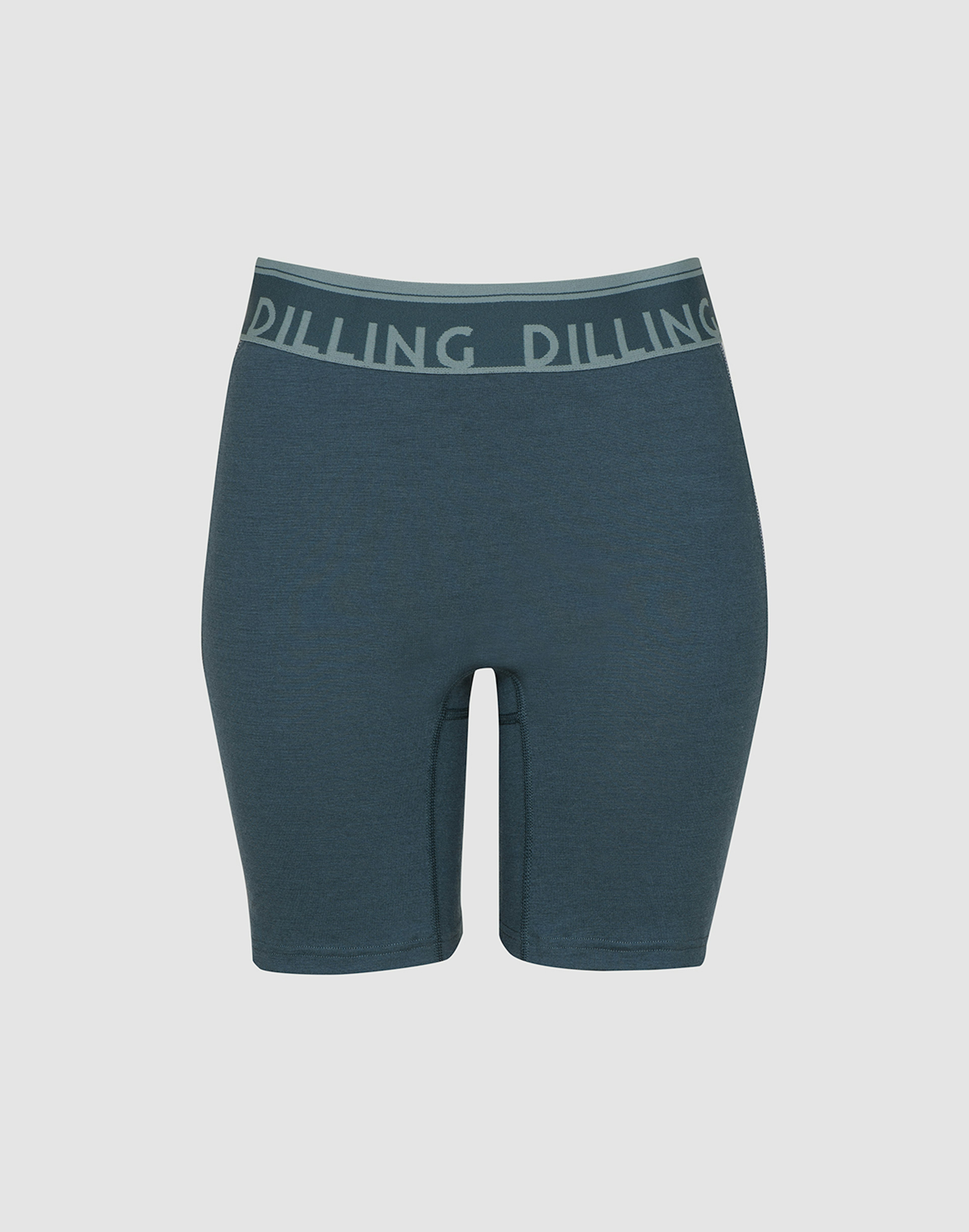 Shorts i merinoull til dame Petroleumsblå