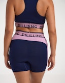 Shorts i merinould til kvinder Navy