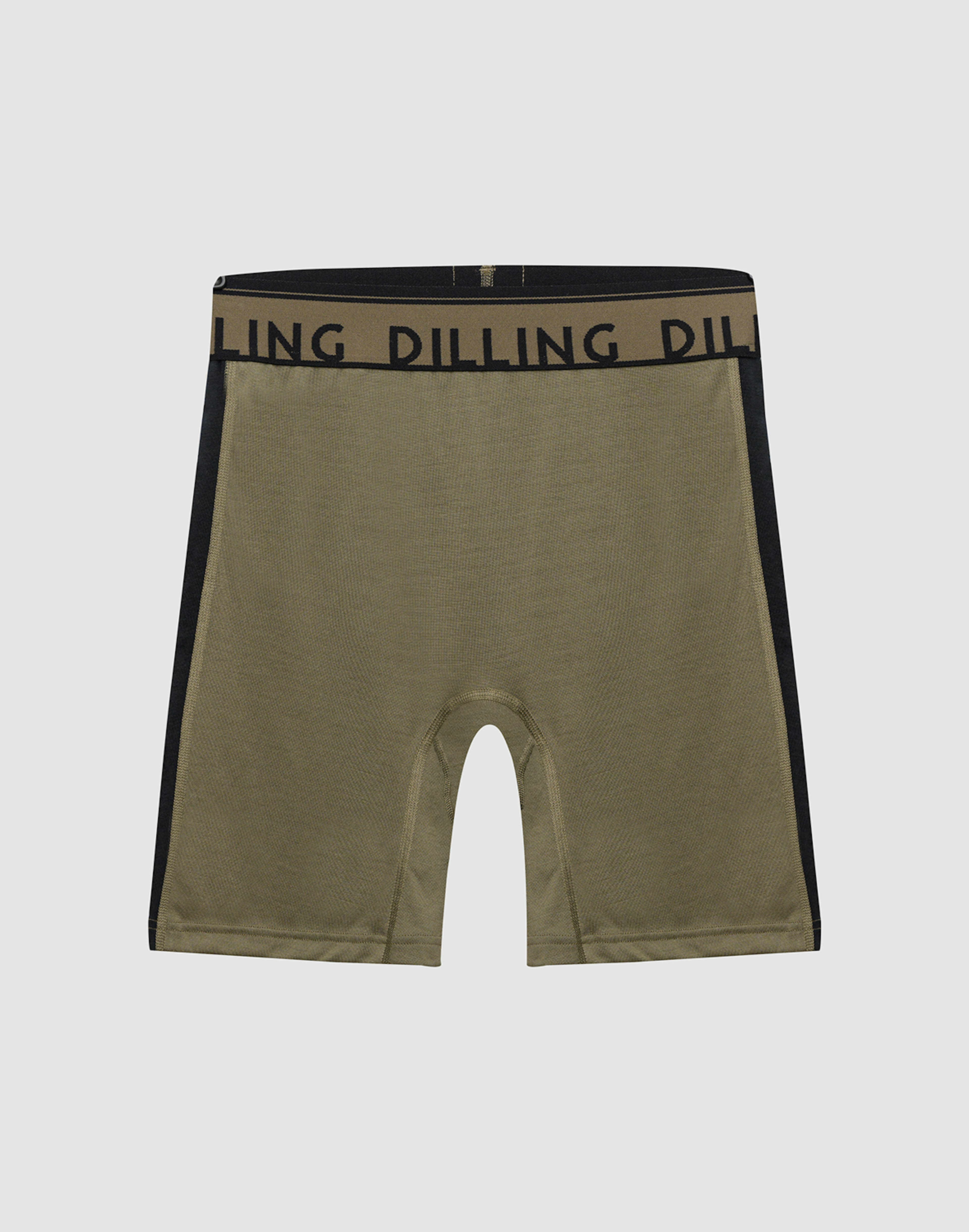 Shorts i merinould til kvinder Mosgrøn 