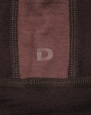 Women's merino wool leggings Dark plum