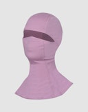 Balaklava i merinoull til dame Rosa nellik