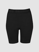 Shorts i merinoull til dame Svart