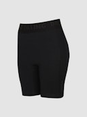 Shorts i merinoull til dame Svart