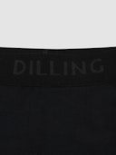 Shorts i merinoull til dame Svart