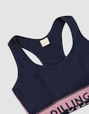 Sports bh i merinould til kvinder Navy