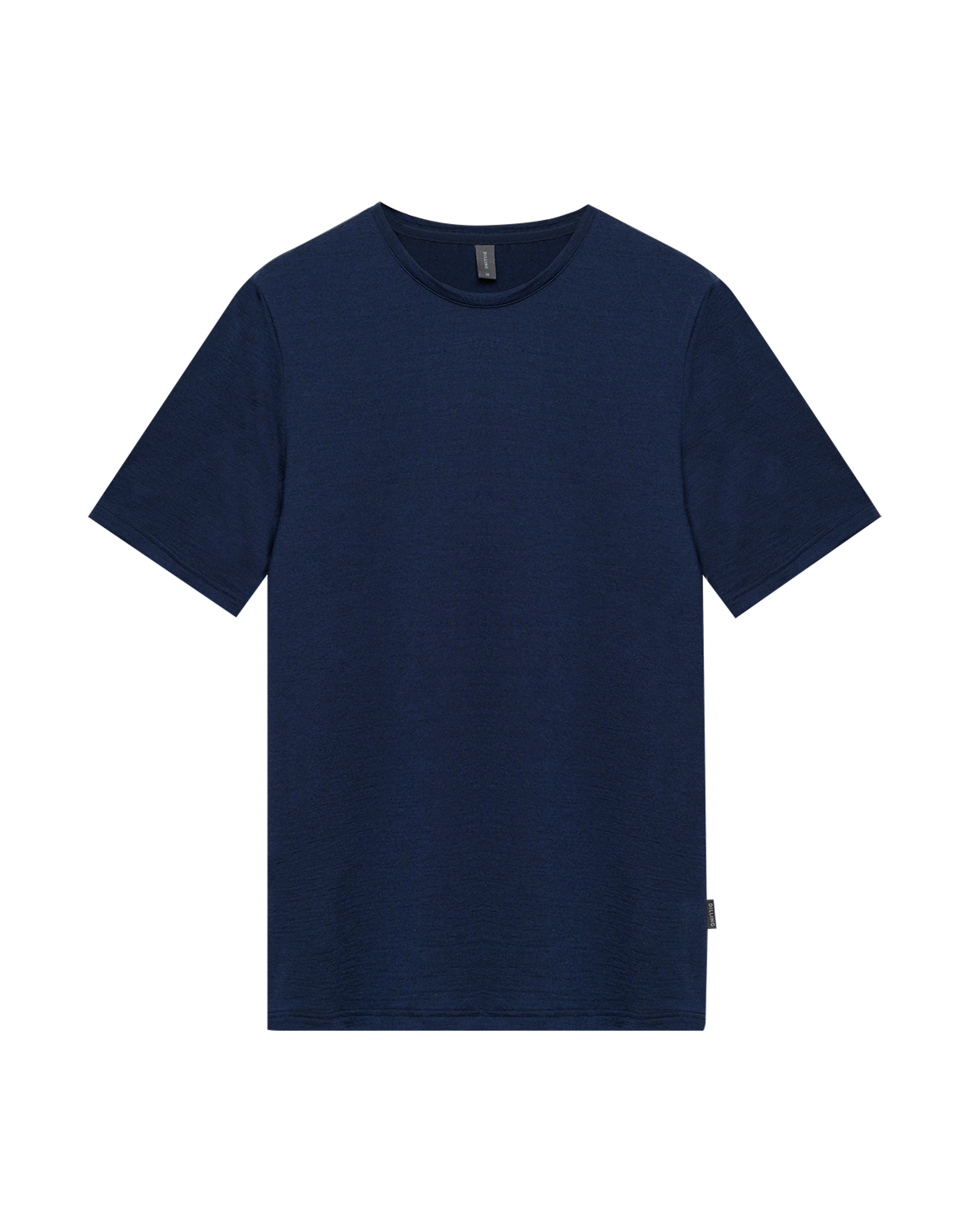 Women's merino wool T-shirt in Navy - Free shipping - Dilling