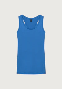 Tanktopp med bryterrygg i merinoull til dame