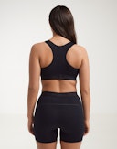 Shorts i merinould til kvinder Sort