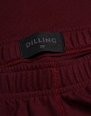 Leggings i merinoull til dame Burgunder