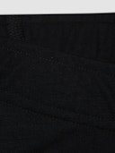 Leggings i merinoull til dame Svart