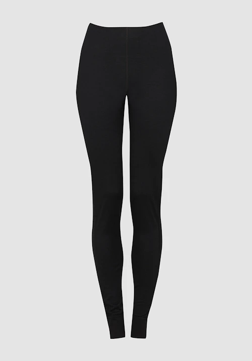 Leggings med bred linning