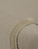 Kort tanktopp i merinoull til dame Havtåke