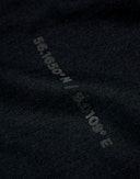 Bluse i merinould til kvinder Sort