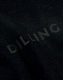 Bluse i merinould til kvinder Sort