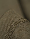Bluse i merinould til kvinder Mosgrøn 
