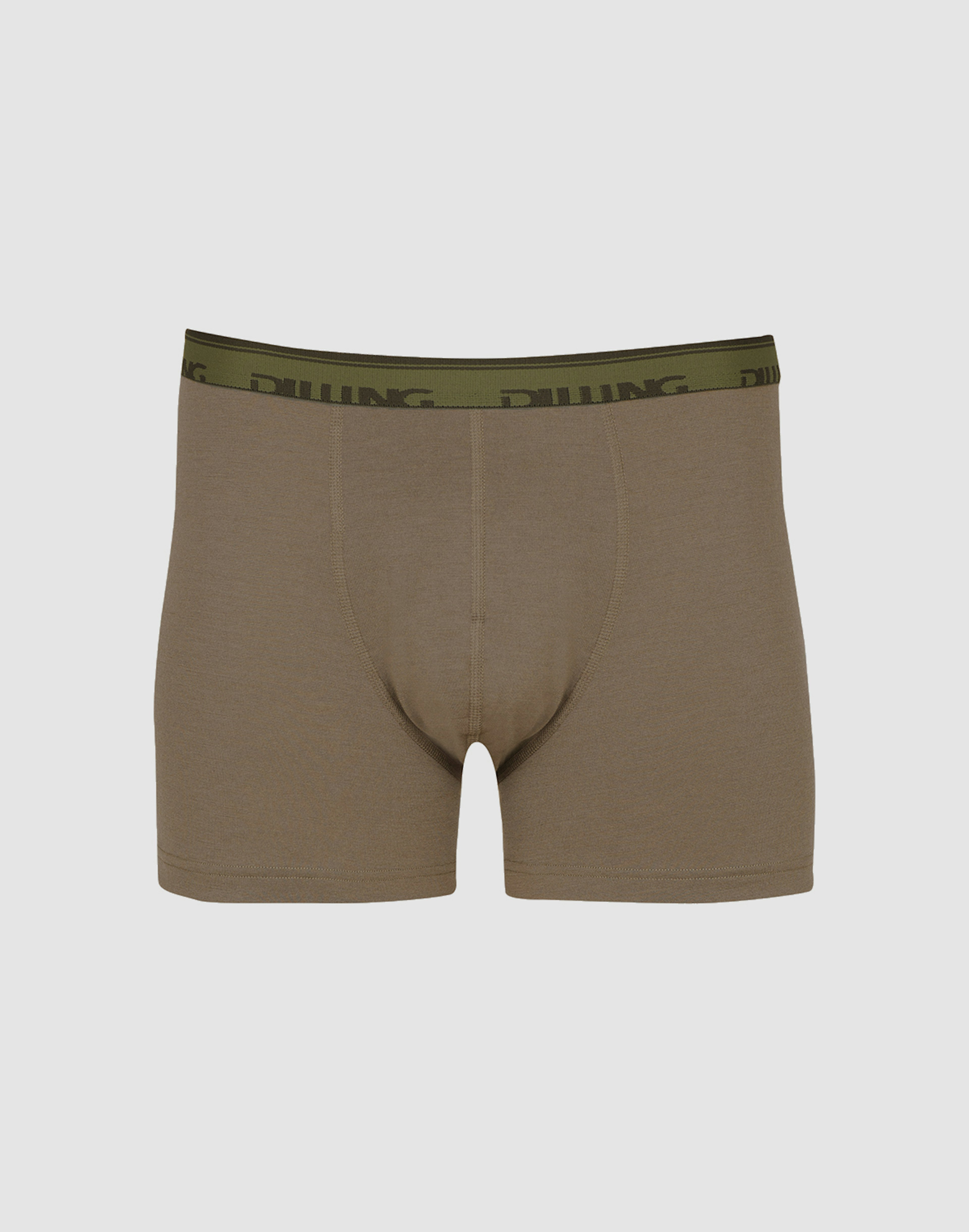 Tights i merinould til mænd Gråbrun